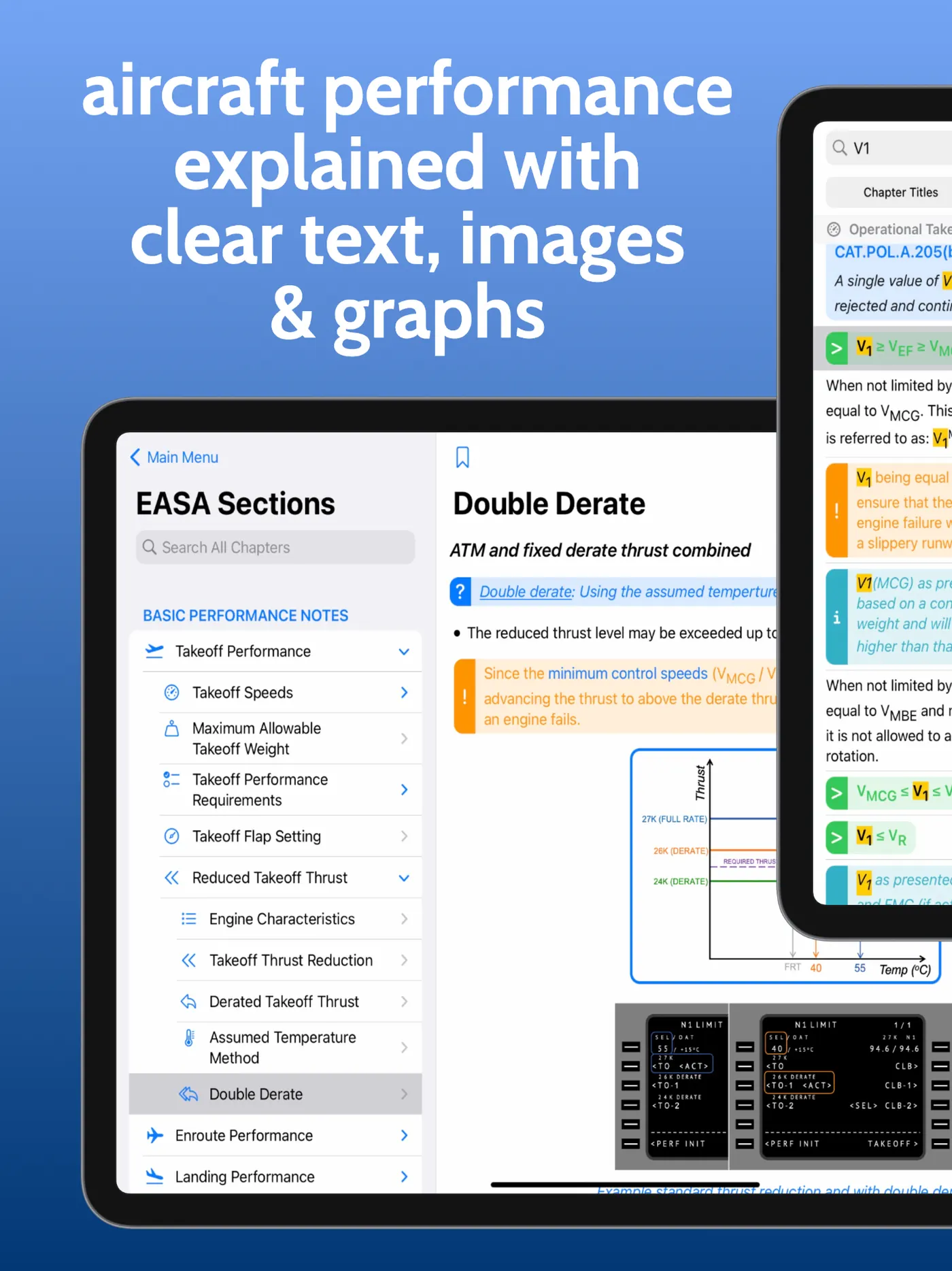 B737 PRH tools shown on an iPad